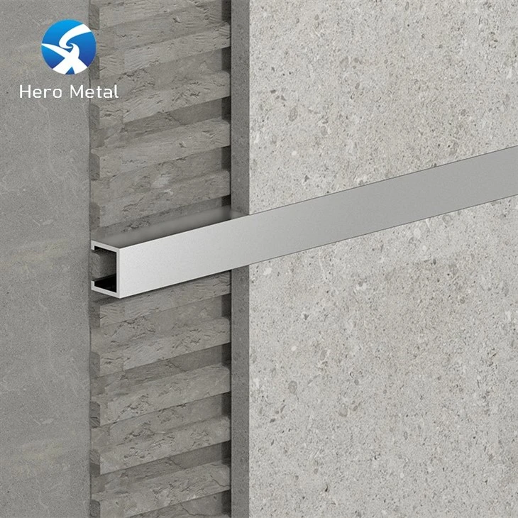 aluminum U shape tiletrim