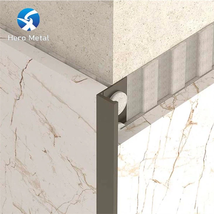 aluminium tile trim profiles
