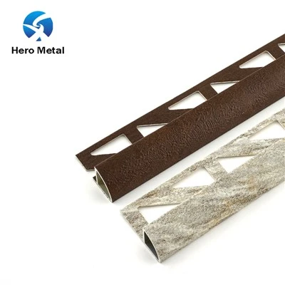 Aluminiowa ceramiczna ćwiartka okrągła listwa wykończeniowa